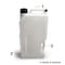 Stkr Concepts Utility Jug, HDPE Plastic, 5 gal, White, For Non-Fuel, Non Kerosene Products 14210 - alternate 6